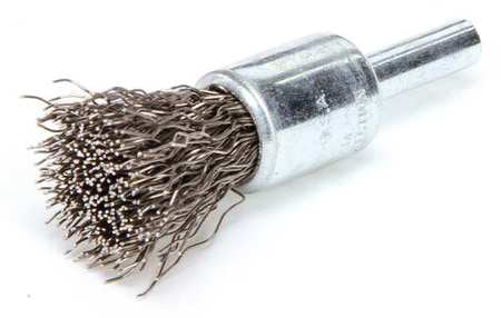 Crimped Wire End Brush.Stainless Steel. Mfr#: 96104