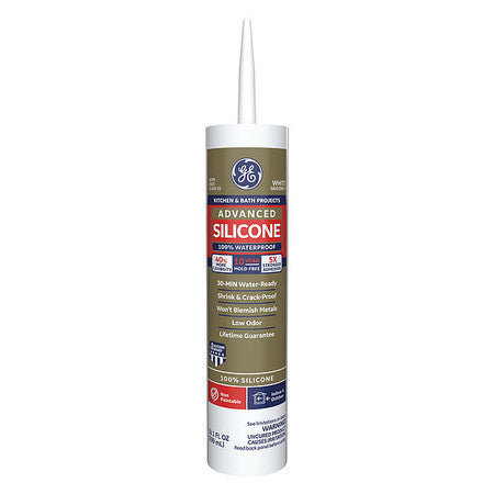 Silicone Rubber Sealant.BioSeal.10.1 oz. Mfr#: GE 5070 12G