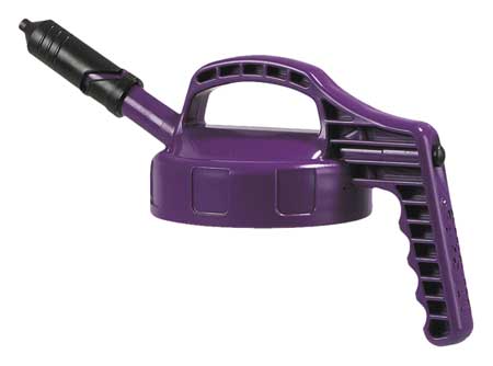 Mini Spout Lid.w/0.27 In Outlet.Purple. Mfr#: 100407