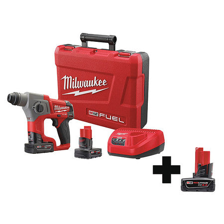 Cordless Rotary Hammer Kit.12.0V.Li-ion. Mfr#: 2416-22XC. 48-11-2460