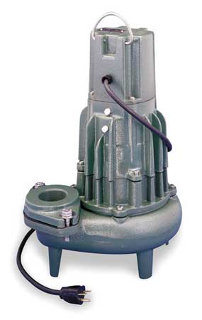 1/2 HP.Sewage Ejector Pump.115VAC. Mfr#: N282
