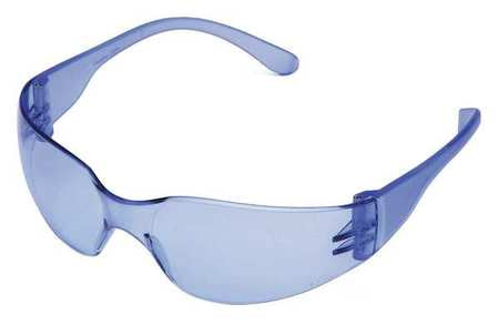 Safety Glasses.Light Blue.ScratchResist. Mfr#: 4VCG5 (set of 12)