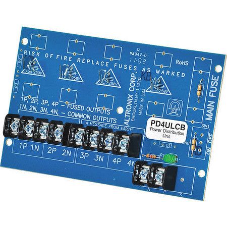 Power Dist Module 4 Output PTC. Mfr#: PD4ULCB