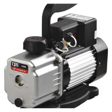 Vacuum Pump.4.0 cfm.1/4 HP.100 Microns. Mfr#: VPC4SU