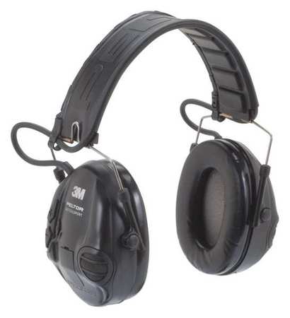 Tactical Headset.Over the Head.Black. Mfr#: 93407