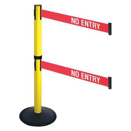 Barrier Post.Black.No Entry.Cast Iron. Mfr#: 331DYA-NE