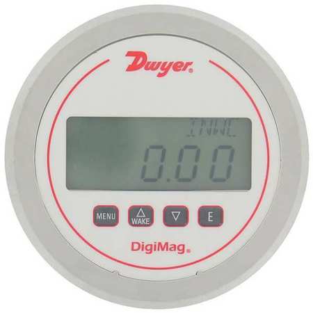 Digital Differential.Flow Gauge.10 In WC. Mfr#: DM-1208