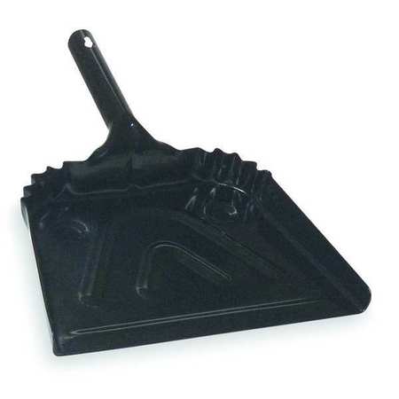 Hand Held Dust Pan.Black.Metal. Mfr#: 5W639