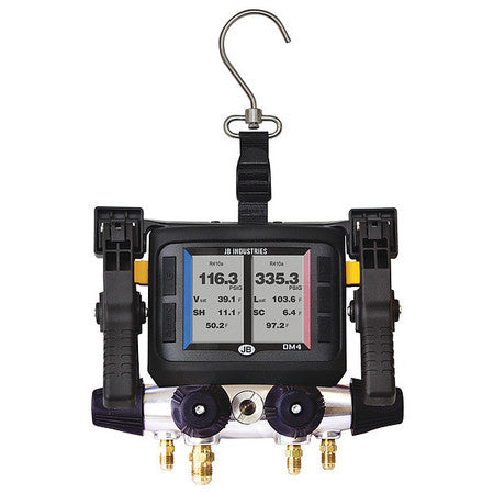 Digital Manifold Gauge.4-Valves. Mfr#: DM4-Z