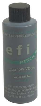 Stencil Ink.Bottle.Black.4 oz.. Mfr#: 70987