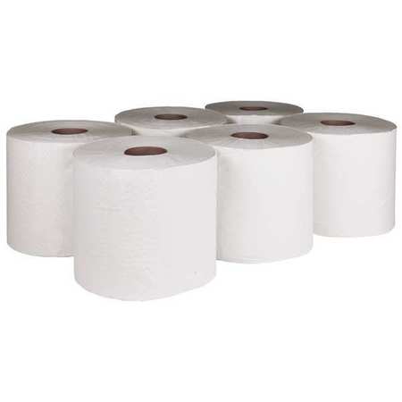 Paper Towel Roll.Hardwound.White.PK6. Mfr#: 60FG11