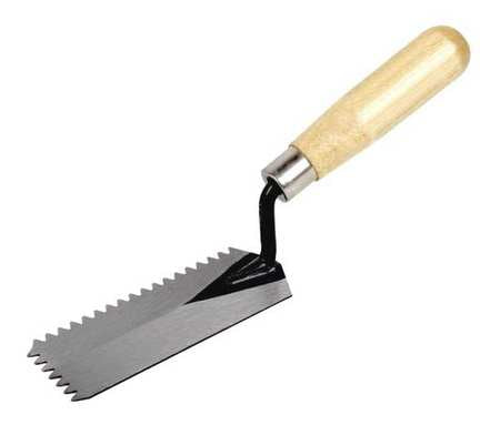 Margin Trowel.2-Sided.6x2.Hard Grip. Mfr#: 13A581